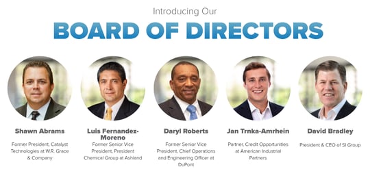 SI Group Announces New Board of Directors to Support Next Phase of Growth