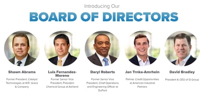 SI Group Announces New Board of Directors to Support Next Phase of Growth